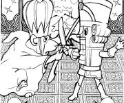 Coloriage Casse-noisette et le roi de souris