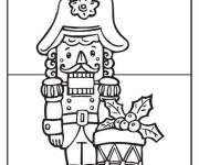 Coloriage Casse-Noisette et son tambour