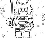 Coloriage Casse-Noisette Lego