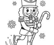 Coloriage Casse-Noisette s'amuse