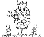 Coloriage Casse-noisette tenue