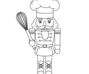 Coloriage Chef Casse-Noisette