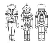 Coloriage Equipe des Casse-Noisette