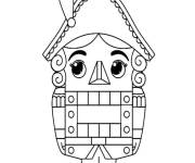 Coloriage et dessins gratuit Figurine de Casse-noisette à imprimer