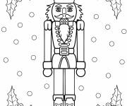 Coloriage Garde Casse-Noisette pour les petits