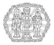 Coloriage Illustration de la conte de Casse-noisette