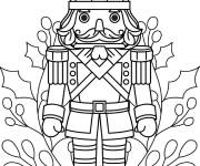 Coloriage Mod&egrave;le Casse-Noisette
