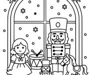 Coloriage Personnage Clara et Casse-Noisette