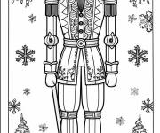 Coloriage Posture de Casse-Noisette