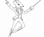 Coloriage et dessins gratuit Roi des souris facile à imprimer