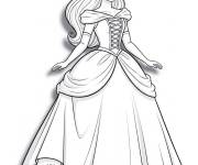 Coloriage Transformation de Barbie Princesse Casse-Noisette