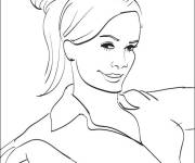 Coloriage et dessins gratuit célébrités en Ligne à imprimer