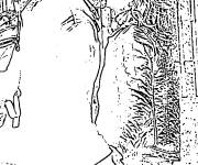 Coloriage C&eacute;l&eacute;brit&eacute;s et Amour