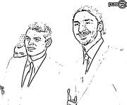 Coloriage C&eacute;l&eacute;brit&eacute;s Ibrahimovic