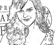Coloriage C&eacute;l&eacute;brit&eacute;s Star Populaire