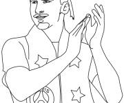 Coloriage Footballeur c&eacute;l&egrave;bre Zlatan Ibrahimović