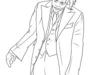 Coloriage Heath Ledger c&eacute;l&eacute;brit&eacute; Star