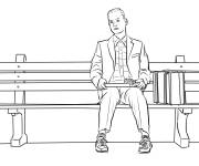 Coloriage Le star Tom Hanks