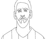 Coloriage Lionel Messi