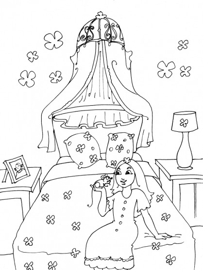 Dessin Chambre Fille  Skolka skubin