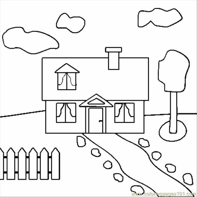 Maison Facile Maternelle Dessin