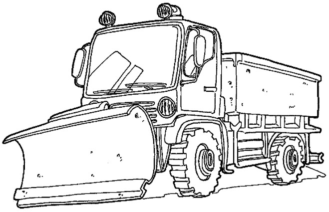 Coloriage Camion De Chantier Dessin Gratuit à Imprimer