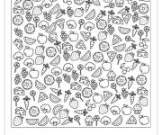 Coloriage Cherche et trouve I spy