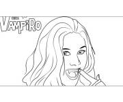 Coloriage Affiche de Daisy de Chica Vampiro