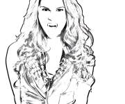 Coloriage et dessins gratuit Daisy vampire vous fait peur à imprimer