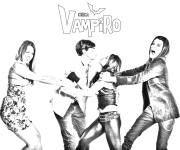 Coloriage et dessins gratuit Les personnages de Chica Vampiro à imprimer