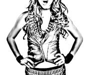 Coloriage et dessins gratuit Portrait r&eacute;aliste de Daisy Chica Vampiro à imprimer