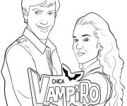 Coloriage Poster Chica Vampiro