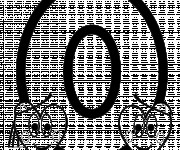 Coloriage Le Z&eacute;ro Chiffres