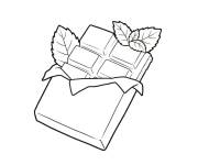 Coloriage Chocolat au menthe