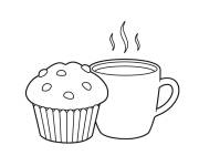 Coloriage Chocolat chaud