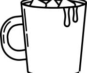 Coloriage Chocolat chaud si d&eacute;licieux