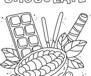 Coloriage Chocolat d&eacute;licieux