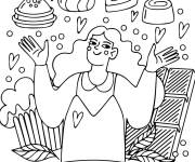 Coloriage Chocolat en ligne