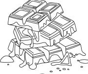 Coloriage Chocolat en maternelle
