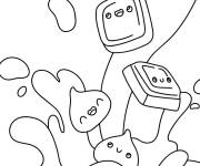 Coloriage Chocolat pour les petits