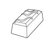 Coloriage G&acirc;teau au Chocolat