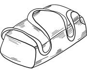 Coloriage G&acirc;teau au Chocolat en ligne