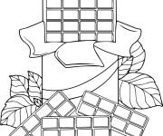 Coloriage Illustration de Chocolat