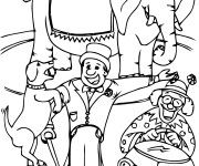 Coloriage Les Spectacle des Animaux Cirque