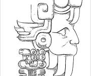 Coloriage Dieu de Maya en ligne