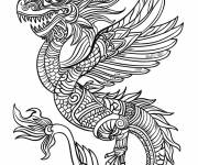 Coloriage Kukulkan &agrave; impri