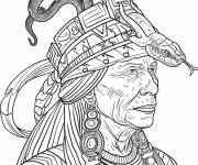 Coloriage La d&eacute;esse IX Chel