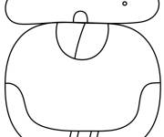 Coloriage et dessins gratuit Mois Kumk'u de Maya à imprimer