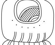 Coloriage et dessins gratuit Mois Mak de Maya à imprimer