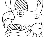 Coloriage Mois Muwan' de Maya